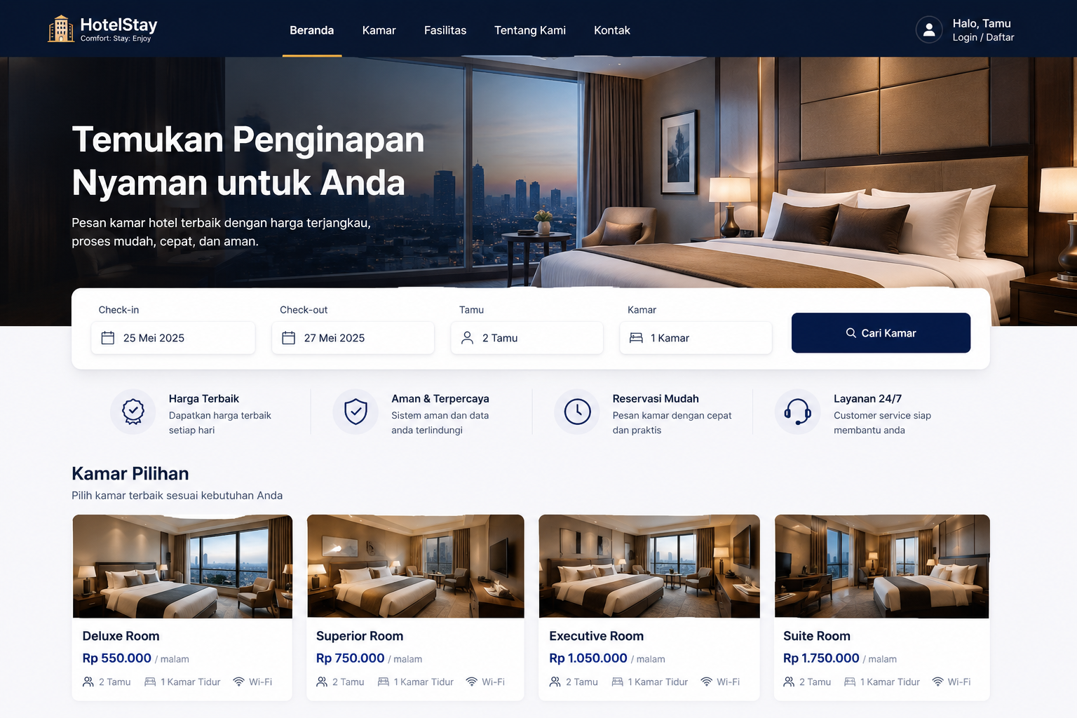 Sistem Reservasi Hotel